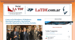 Desktop Screenshot of latdf.com.ar