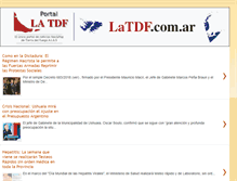 Tablet Screenshot of latdf.com.ar